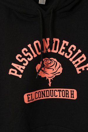 画像3: el conductorH コンダクター SOUVENIR HOODIE 'ROSE{-BDA}