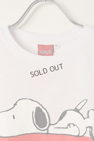 画像2: {SOLD}PEANUTS ピーナッツ スヌーピー ショートスリーブTシャツ{-BDS}