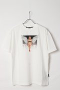 Palm Angels パームエンジェルス Pin up T-shirt{PMAA001S25JER00A0310-BES}