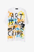 guernika ゲルニカ Hand Painted T-shirt{-BDA}