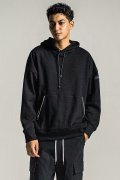 RESOUND CLOTHING リサウンドクロージング shaggy fleece thermal pullover hoodie{-BDA}