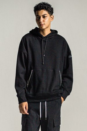 画像1: RESOUND CLOTHING リサウンドクロージング shaggy fleece thermal pullover hoodie{-BDA}