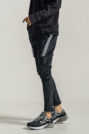 画像1: RESOUND CLOTHING リサウンドクロージング velours TYLER PANTS{-BDA}