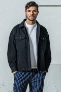 RESOUND CLOTHING リサウンドクロージング DENIM JERSEY OVER CPO{-BES}