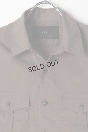 画像2: {SOLD}AKM エイケイエム BIO AIR COTTON FRENCH ARMY SHIRTS{-BJS}