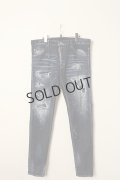 DSQUARED2 ディースクエアード Dark Ripped Bleach Wash Cool Guy Jeans{S74LB1193S30789470-BBA}