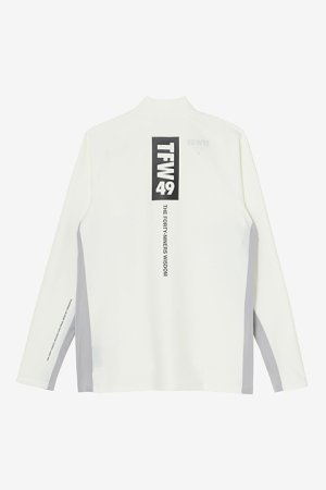 画像2: TFW49 ティーエフダブリューフォーティーナイン SIDE MESH MOCKNECK LONG SLEEVE{-BDA}