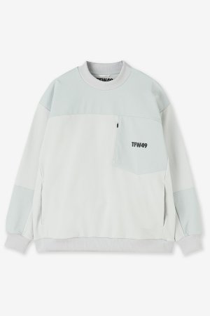 画像1: TFW49 ティーエフダブリューフォーティーナイン L/S THICK COLLAR CREW NECK SHIRT{-BES}