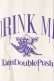 画像3: {SOLD}TAIN DOUBLE PUSH タインダブルプッシュ DRINK ME NO SLEEVE T-SHIRTS（リバーシブル）{T23-NT06-10WHT-BCS}