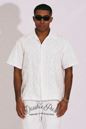 画像1: 【 20%OFF セール｜30,800円→24,640円】 TAIN DOUBLE PUSH タインダブルプッシュ DOUBLE PUSH CUBA SHIRTS{-BDS}