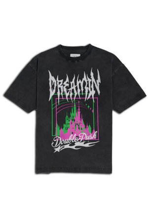 画像1: TAIN DOUBLE PUSH タインダブルプッシュ DREAMIN’ SHORT SLEEVE T-SHIRTS{-BES}