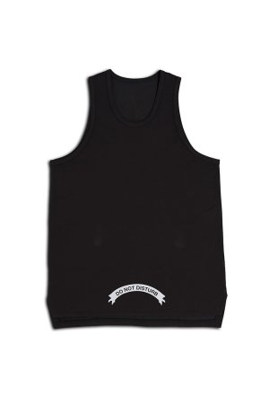 画像1: TAIN DOUBLE PUSH タインダブルプッシュ DO NOT DISTURB TANK TOP{-BES}