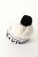 画像2: {SOLD}V12 ヴィ・トゥエルヴ LINE KNIT CAP{V122220-CP15-WHT-BBA} (2)