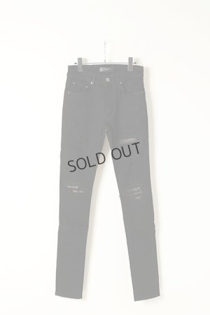 画像1: {SOLD}AMIRI アミリ Qullted Leather Jean Animation{-BJA}