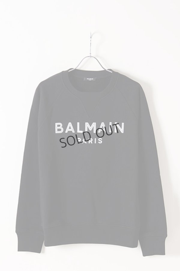 画像1: {SOLD}BALMAIN バルマン BH2 C&S PULL SILICON LOGO{-BJS} (1)