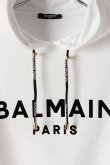 画像2: {SOLD}BALMAIN バルマン C&S CROPPED FLOCKED LOGO{-BJA} (2)