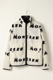 画像1: {SOLD}MONCLER モンクレール ZIP JACKET CARDIGAN PILE LOGO{HM08G77000899AJ-090-BJA} (1)