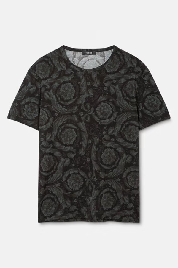 画像1: 【 20%OFF セール｜49,500円→39,600円】 VERSACE ヴェルサーチ バロッコ アンダーシャツ{1000959-1A11188-5B050-BDA} (1)