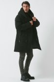 画像7: junhashimoto ジュンハシモト WRAP DOWN COAT{-BDA} (7)