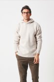 画像1: 【 30%OFF セール｜38,500円→26,950円】 junhashimoto ジュンハシモト 7GG HOODIE KNIT{-BCA} (1)