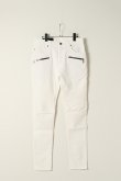 画像1: 【 30%OFF セール｜129,800円→90,860円】 BALMAIN バルマン BH1 PANTS DENIM BIKER ZIP SLIM{11MG005032D-OFA-BAS} (1)