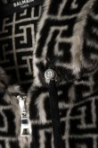 画像3: {SOLD}BALMAIN バルマン BH1 C&S ZIP-H MONOGRM FAKE FUR{12JR016X165-GFE-BAA} (3)