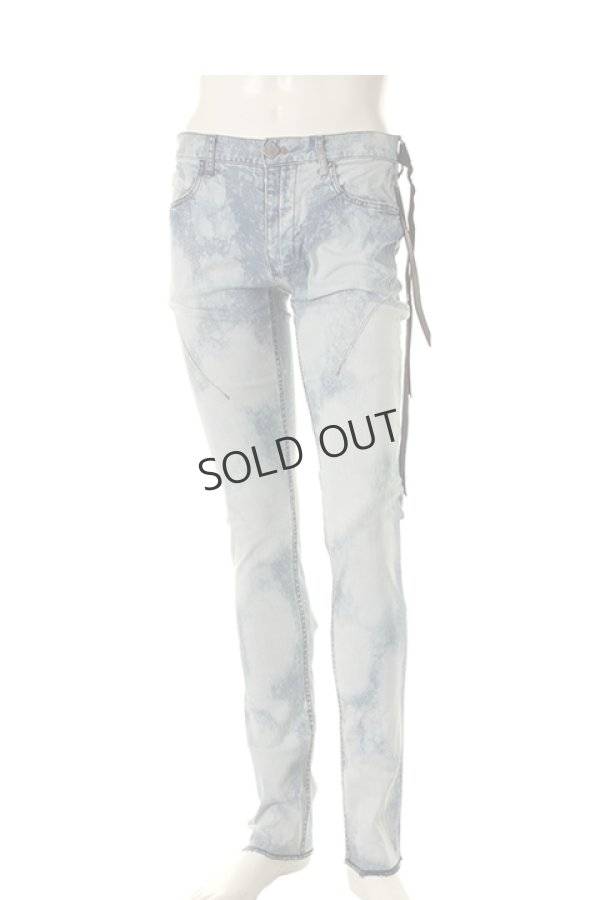 画像1: {SOLD}SEIGEKI 青激 セイゲキ SPLATTER INDIGO BLEACH SKIN DENIM{-AGS} (1)