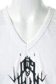 画像3: {SOLD}ANN DEMEULEMEESTER アンドゥムルメステール TOP SERAPHIN WHITE + PRINT PRIDE BLACK{2101332011-004(132-3855/220)-ACA} (3)