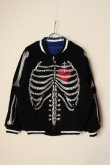 画像1: 【 20%OFF セール｜69,300円→55,440円】 MAYO メイヨー MAYO BONES Embroidery Reversible Bomber Jacket{-BCA} (1)