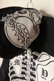 画像6: {SOLD}MAYO メイヨー MAYO BONES Embroidery Hoodie{-BCA} (6)