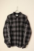 画像3: {SOLD}MAYO メイヨー MAYO CROSS Embroidery Check Shirt{-BCA} (3)