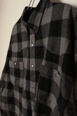 画像6: {SOLD}MAYO メイヨー MAYO CROSS Embroidery Check Shirt{-BCA} (6)