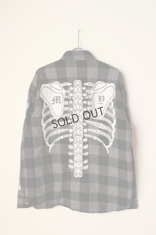 SOLD}MAYO メイヨー MAYO BONES Embroidery Check Shirt{-BCA} - underbar