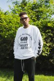 画像6: {SOLD}MAYO メイヨー GOD CREATED PRINT LONG SLEEVE TEE{-BDA} (6)