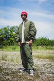 画像6: MAYO メイヨー FGMN MAYO EMBROIDERY NYLON CARGO PANTS{24MY-SPT06-OLV-BDA} (6)