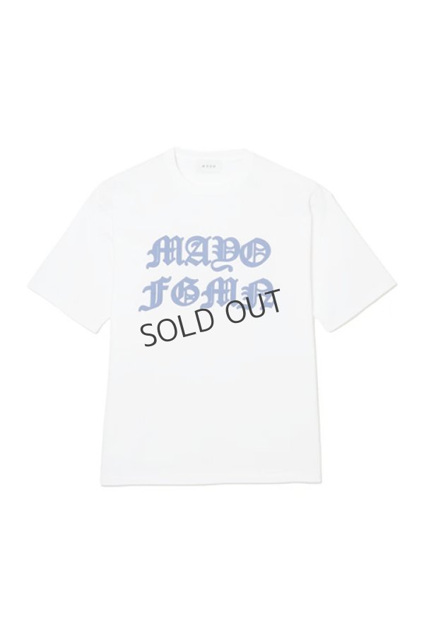 画像1: {SOLD}MAYO メイヨー MAYO FGMN LOGO OVER SIZE Short Sleeve Tee{-BDA} (1)