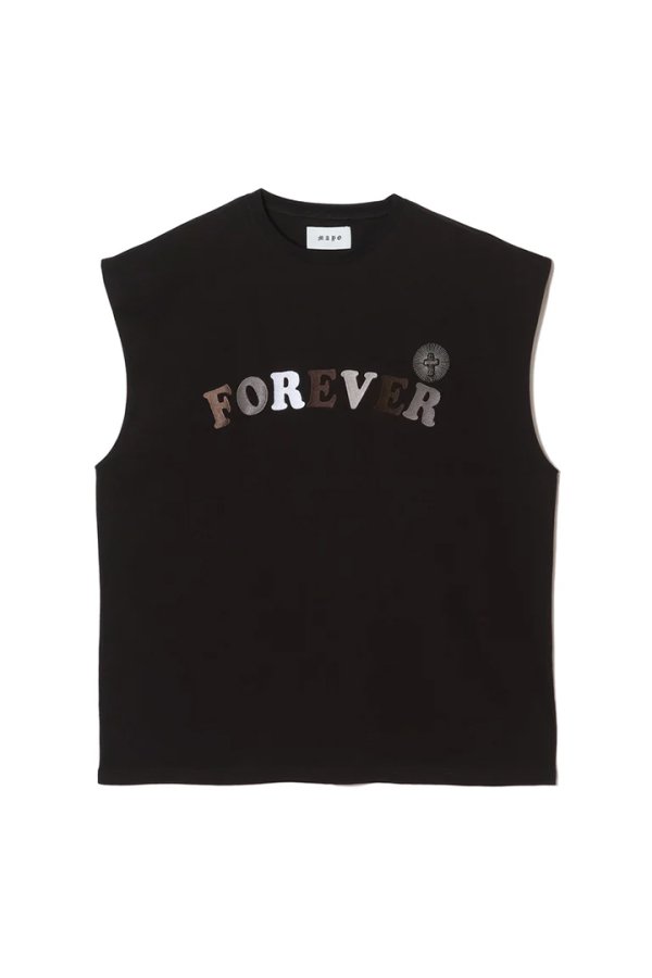 画像1: MAYO メイヨー MAYO FOREVER EMBROIDERY SLEEVELESS TEE{-BES} (1)