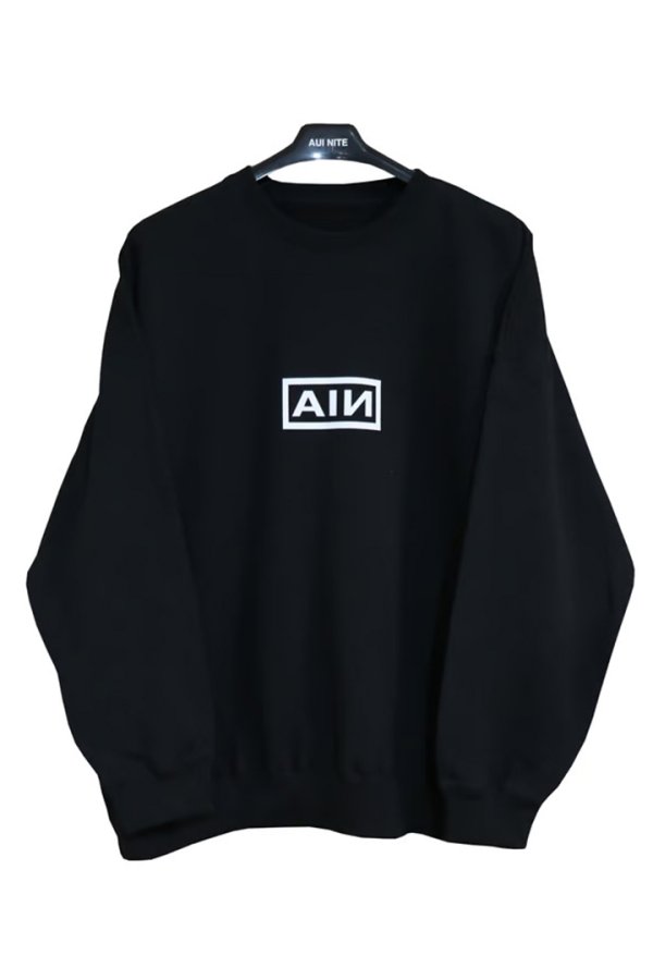 画像1: AUI NITE アウィナイト AN box logo sweat{-BES} (1)