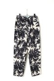 画像1: 【 50%OFF セール｜18,480円→9,240円】 AULA AILA by the sea アウラアイラ バイザシー PARM TREE PRINT LONG PANTS{-AES} (1)