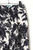 画像2: 【 50%OFF セール｜18,480円→9,240円】 AULA AILA by the sea アウラアイラ バイザシー PARM TREE PRINT LONG PANTS{-AES} (2)