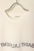 画像2: 【 20%OFF セール｜95,000円→76,001円】 SAINT LAURENT PARIS サンローランパリ ROUND NECK T-SHIRT{-BCA} (2)