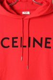 画像2: {SOLD}CELINE セリーヌ CELINE ルーズフーディー / コットンフリース{2Y321670Q.27SM-BBA} (2)