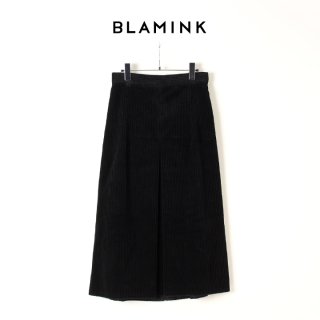 BLAMINK ブラミンク ウールステンカラー ロングコート{7925-299-0158