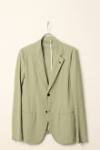 画像2: {SOLD}ALBERTO BRESCI アルベルトブレーシ CLASSIC JACKET{ABJ000-70204COTTAGE-BDS} (2)