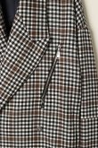 画像5: {SOLD}ACUOD by CHANU アクオド バイ チャヌ Tartan Blazer{AC21AW0011-TFBC-BAA} (5)