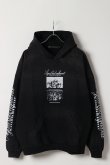 画像1: a good bad influence アグッドバッドインフルエンス MAKE MOSH NOT WAR HOODIE{-BES} (1)