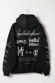 画像5: a good bad influence アグッドバッドインフルエンス ALL LOGO HOODIE{-BES} (5)