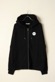 画像1: 【 30%OFF セール｜41,800円→29,260円】 BALR. ボーラー Rani Round Rubber Badge Zip Hoodie{B1261.1079-BCS} (1)