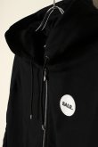 画像4: 【 30%OFF セール｜41,800円→29,260円】 BALR. ボーラー Rani Round Rubber Badge Zip Hoodie{B1261.1079-BCS} (4)