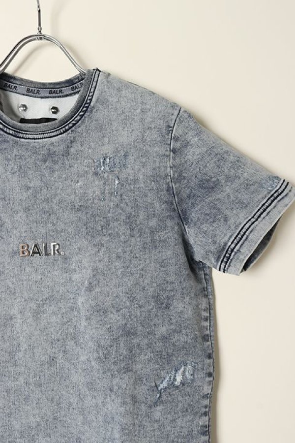 BALR. Q-SERIES SHORT SLEEVE SWEATER-